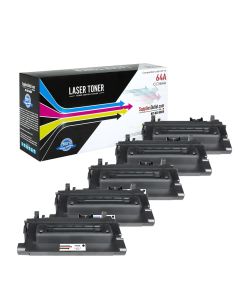 HP CC364A (HP 64A) Compatible Toner Cartridge 5-Pack