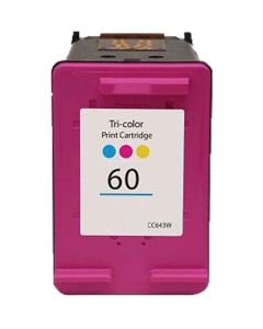 HP 60 CC643WN Remanufactured Color Ink Cartridge