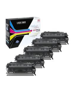 HP CE505X (HP 05X) Compatible Toner Cartridge 5-Pack