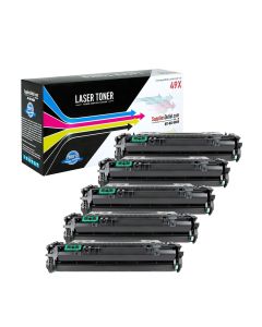 HP Q5949X (HP 49X) Compatible Toner Cartridge 5-Pack